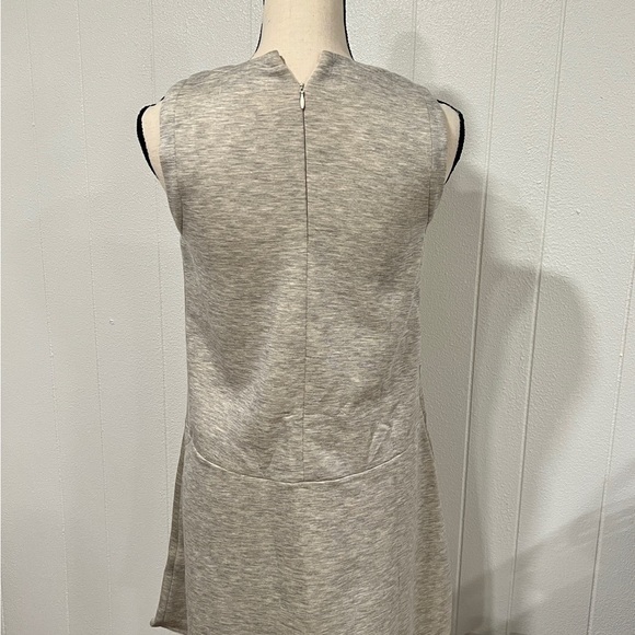 NWT Madewell The Anytime Scuba Heather Gray Dress - Picture 2 of 9